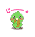コザクラインコぱんちゃん（個別スタンプ：21）