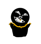 Blacky night（個別スタンプ：7）