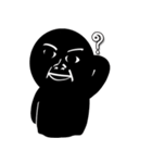 Blacky night（個別スタンプ：8）