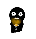 Blacky night（個別スタンプ：9）
