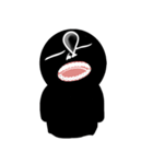 Blacky night（個別スタンプ：12）