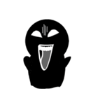 Blacky night（個別スタンプ：24）