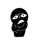 Blacky night（個別スタンプ：25）
