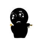 Blacky night（個別スタンプ：29）