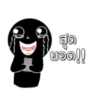 Blacky night（個別スタンプ：34）