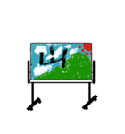 一言ホワイトボード（個別スタンプ：24）