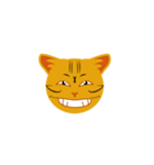 common name happiness cats tiger cats（個別スタンプ：4）