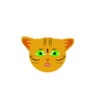 common name happiness cats tiger cats（個別スタンプ：6）
