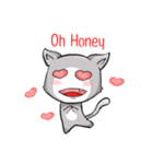 What The Cat(Eng)（個別スタンプ：5）