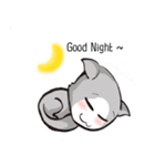 What The Cat(Eng)（個別スタンプ：6）