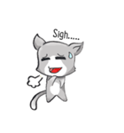 What The Cat(Eng)（個別スタンプ：13）