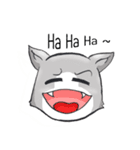 What The Cat(Eng)（個別スタンプ：18）