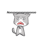 What The Cat(Eng)（個別スタンプ：23）