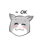 What The Cat(Eng)（個別スタンプ：24）