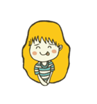 Meaning Chubby Girl (ENG)（個別スタンプ：1）