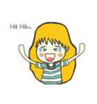 Meaning Chubby Girl (ENG)（個別スタンプ：3）