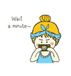 Meaning Chubby Girl (ENG)（個別スタンプ：11）