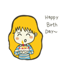 Meaning Chubby Girl (ENG)（個別スタンプ：12）