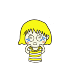 Meaning Chubby Girl (ENG)（個別スタンプ：15）