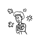 Working peeps (TH/EN)（個別スタンプ：4）