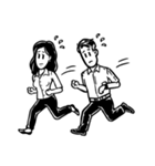 Working peeps (TH/EN)（個別スタンプ：7）