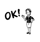 Working peeps (TH/EN)（個別スタンプ：11）