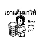 Working peeps (TH/EN)（個別スタンプ：27）