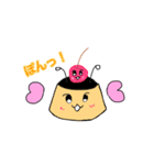 プリン型妖精プティングちゃんと仲間たち（個別スタンプ：10）