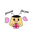 プリン型妖精プティングちゃんと仲間たち（個別スタンプ：34）