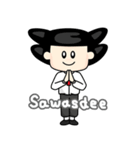 Jaidee Cute and Funny man.（個別スタンプ：18）