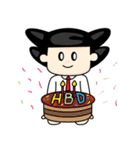 Jaidee Cute and Funny man.（個別スタンプ：19）