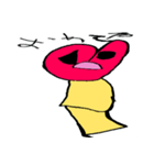 ハートくまくん＆くまちゃん（個別スタンプ：5）