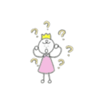 かんむりおひめちゃん（個別スタンプ：4）