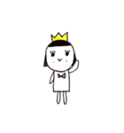 まるがおのぷーこさん（個別スタンプ：1）