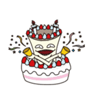 エリンギ怪人（個別スタンプ：40）