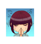 ゆるゆる女の子の日常（個別スタンプ：5）