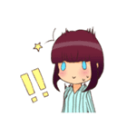 ゆるゆる女の子の日常（個別スタンプ：6）