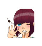 ゆるゆる女の子の日常（個別スタンプ：16）