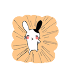 Pocker-face Rabbit（個別スタンプ：19）