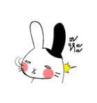 Pocker-face Rabbit（個別スタンプ：32）