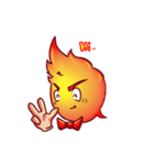 彼は火球です（個別スタンプ：1）