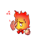 彼は火球です（個別スタンプ：3）