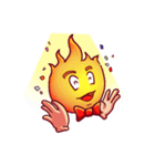 彼は火球です（個別スタンプ：9）