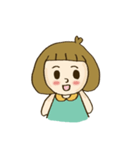 Sali Happy Girl (ENG ver.)（個別スタンプ：2）