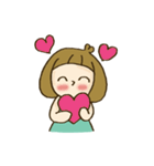 Sali Happy Girl (ENG ver.)（個別スタンプ：3）