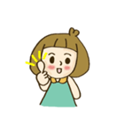 Sali Happy Girl (ENG ver.)（個別スタンプ：4）