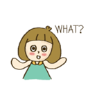 Sali Happy Girl (ENG ver.)（個別スタンプ：6）