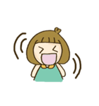 Sali Happy Girl (ENG ver.)（個別スタンプ：8）