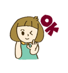 Sali Happy Girl (ENG ver.)（個別スタンプ：11）