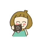 Sali Happy Girl (ENG ver.)（個別スタンプ：21）